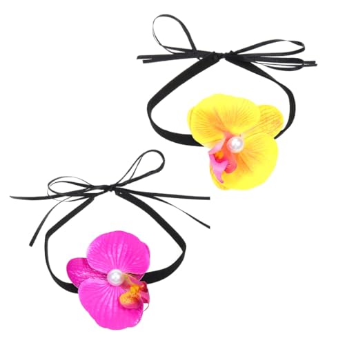 Sxett Elegante Blumen-Halskette mit verstellbarer Länge, schöner Blumenanhänger, einzigartiger Blumenanhänger, Halsschmuck, Wie beschrieben von Sxett