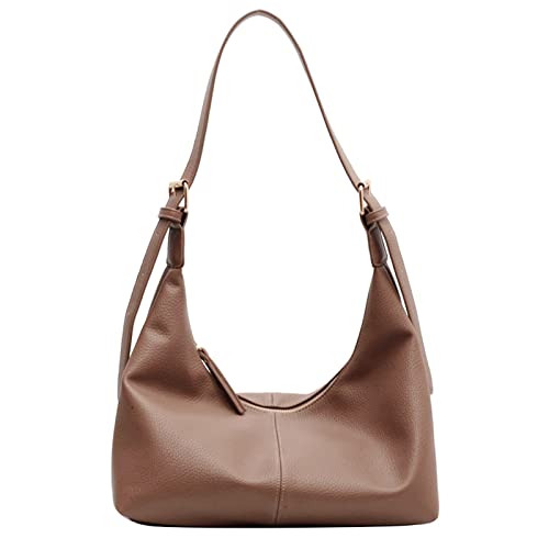 Sxett Große Schultertaschen für Damen, große Handtaschen, Unterarmtaschen, Einkaufen, Retro, Reißverschluss, Clutch, Damen-Handtaschen, khaki, One Size Sxett Große Schultertaschen für Damen, große Handtaschen, Unterarmtaschen, Einkaufen, Retro, Reißverschluss, Clutch, Damen-Handtaschen, khaki, One Size von Sxett