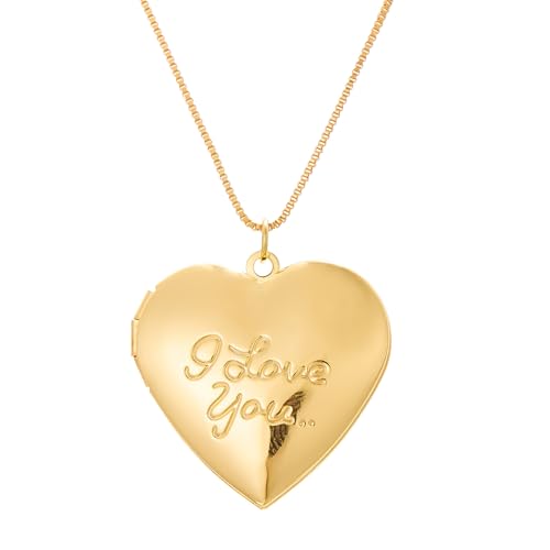 Sxett Personalisierbare Foto-Medaillon-Halskette, Liebesherz-Designs mit Gravur, Modeschmuck, Accessoire für trendige Frauen, gravierte Liebeshalskette, Einheitsgröße, Wie beschrieben, Wie beschrieben Sxett Personalisierbare Foto-Medaillon-Halskette, Liebesherz-Designs mit Gravur, Modeschmuck, Accessoire für trendige Frauen, gravierte Liebeshalskette, Einheitsgröße, Wie beschrieben, Wie beschrieben von Sxett