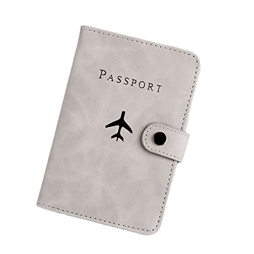 Sxett Reisepasshülle, Brieftasche, PU-Leder, Kartenetui, Reisebräutigam, Hochzeit, Geschenkkarten, Organizer, Leder, Reisepasshalter, grau, Mass Beauty Sxett Reisepasshülle, Brieftasche, PU-Leder, Kartenetui, Reisebräutigam, Hochzeit, Geschenkkarten, Organizer, Leder, Reisepasshalter, grau, Mass Beauty von Sxett