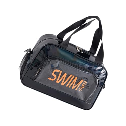 Turnbeutel Große Kapazität Reisetasche Strandtasche Gepäcktasche Fitness Tasche mit Trocken- und Nasstrennung Schwimmtasche, Schwarz Turnbeutel Große Kapazität Reisetasche Strandtasche Gepäcktasche Fitness Tasche mit Trocken- und Nasstrennung Schwimmtasche, Schwarz von Sxett