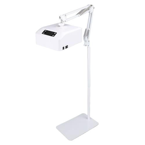 Sxhlseller UV -LED -Nagellampe, Gelnagellackhärtungslicht für Fußpediküre, 48W 365 Nm 395 Nm 39LEDs, 360 Grad Rotierender Nageltrockner -Lampen -Pediküre -Werkzeug mit Timer für Fußnagel (EU-Stecker) von Sxhlseller