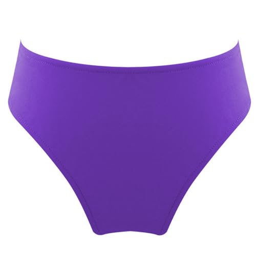 Sxiwei Kinder Mädchen Sonnenschutz Badehose Sommer Kurze Badehose Schnelltrocknend Bikinihose Strand Schwimmshorts Dunkelviolett 98-104 von Sxiwei