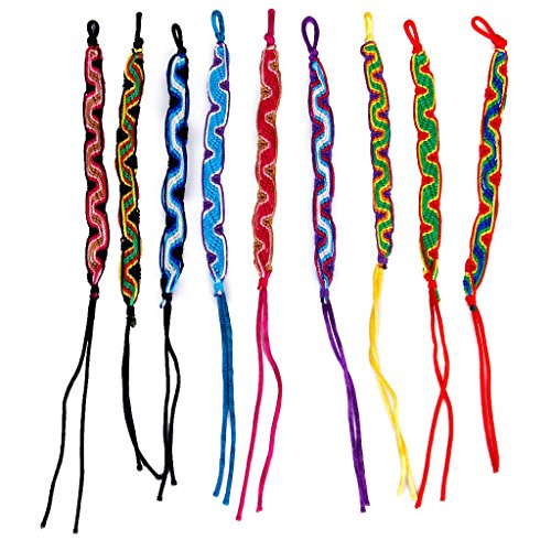 Sxmrmnx 9 Stueck Freundschaftsbaender Fusskettchen Armband Boho Schmuck von Sxmrmnx