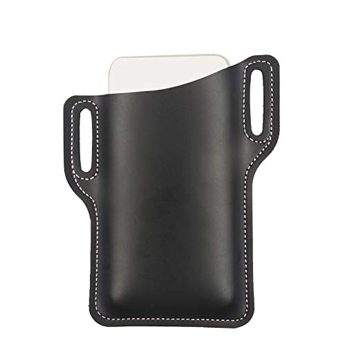 Sxmrmnx HäNgende Handy Tasche Sport Taillen Tasche mit Leder GüRtel Aufbewahrungs Koffer GeldböRse Mittelalterliche Gesäß Verpackung Schwarz von Sxmrmnx