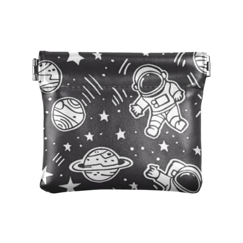 Astronaut schwarz Kritzelei Mode Damen Leder Münzgeldbörse Geldbörse Geldbörse Wasserdicht Persönliche Gegenstände Organizer für Männer Frauen Reise Monderos Pequenos Para Monedas Astronaut schwarz Kritzelei Mode Damen Leder Münzgeldbörse Geldbörse Geldbörse Wasserdicht Persönliche Gegenstände Organizer für Männer Frauen Reise Monderos Pequenos Para Monedas von SyXIOP