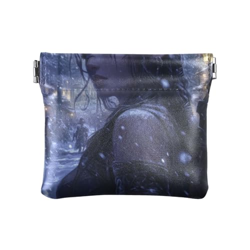 Bogenschützen-Spiel Anime Mädchen Mode PU-Leder kleine Münze praktischer Schmuck für Männer Frauen Reise Mini Monedas von SyXIOP