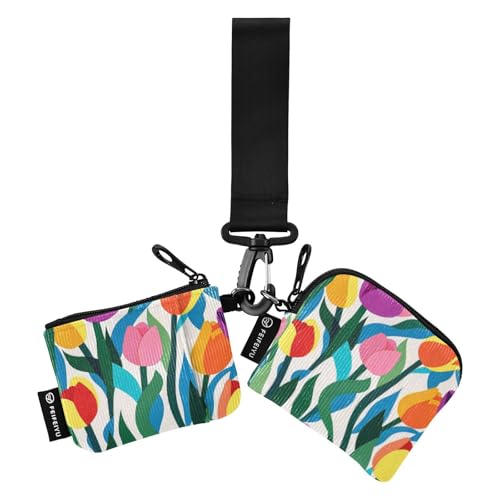 Bunte Blumen Damen Geld Organizer Mini Mode Karte Geldbörse Geld Organizer mit Reißverschlusstasche für Frauen 2 Stück Mondero Porta Tarjetas para Mujer Bunte Blumen Damen Geld Organizer Mini Mode Karte Geldbörse Geld Organizer mit Reißverschlusstasche für Frauen 2 Stück Mondero Porta Tarjetas para Mujer von SyXIOP