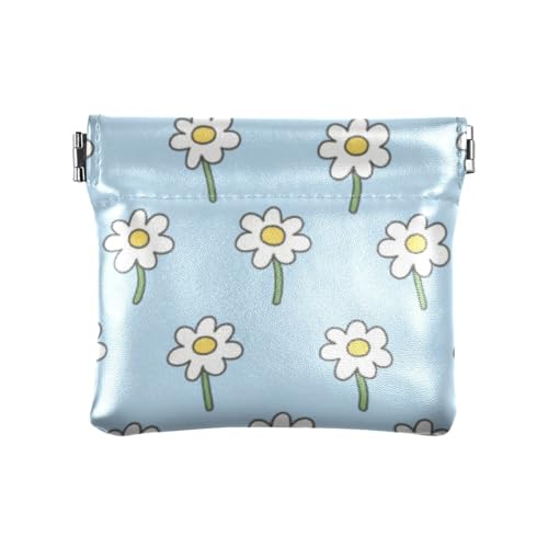 Geldbörse mit Cartoon-Blume, blau, modisch, Leder, dekorativer Schmuck für Männer und Frauen, Reisen, Mondero, Chico Para Monedas Geldbörse mit Cartoon-Blume, blau, modisch, Leder, dekorativer Schmuck für Männer und Frauen, Reisen, Mondero, Chico Para Monedas von SyXIOP