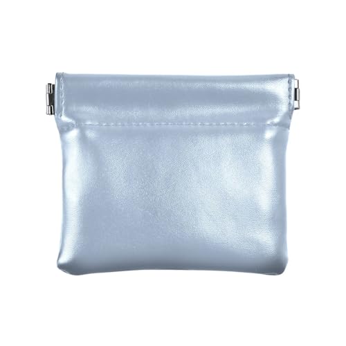Hellblaue modische Damen-Geldbörse aus Leder, ausgefallene Taschengeldbörse, Make-up-Tasche für Damen, Monedero Para Hellblaue modische Damen-Geldbörse aus Leder, ausgefallene Taschengeldbörse, Make-up-Tasche für Damen, Monedero Para von SyXIOP