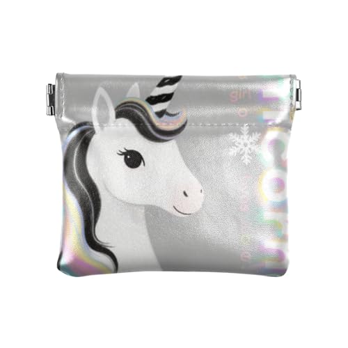 Just A Girl Who Loves Unicorns Fashion PU Leather Change Purse Portable Makeup Period Bag for Men Women Travel monedero para Hombre Just A Girl Who Loves Unicorns Fashion PU Leather Change Purse Portable Makeup Period Bag for Men Women Travel monedero para Hombre von SyXIOP