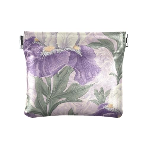 Schöne pinkische Blumenmode-Geldbörse aus PU-Leder, ausgefallene Mini-Make-up-Tasche für Damen, Para Mujer Pequeno von SyXIOP