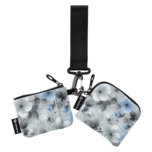 Schwarze und weiße Vintage-Geldbörse mit zwei Handgelenken, niedlich, modisch, Ausweishalter, Schutz mit Schlüsselanhänger für den täglichen Gebrauch, 2 Stück de credito para Hombre Schwarze und weiße Vintage-Geldbörse mit zwei Handgelenken, niedlich, modisch, Ausweishalter, Schutz mit Schlüsselanhänger für den täglichen Gebrauch, 2 Stück de credito para Hombre von SyXIOP