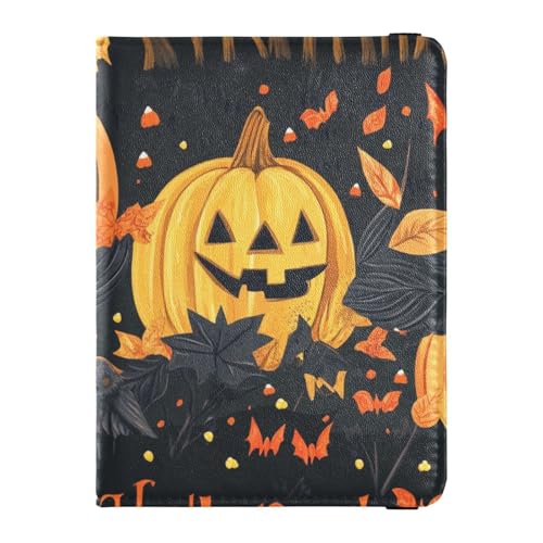 The Evil Yellow Pumpkin Castle on Halloween Leather Passport Holders for travel Travel Documents Organizer Protector Card Holder Passport Case for men Ultra Slim The Evil Yellow Pumpkin Castle on Halloween Leather Passport Holders for travel Travel Documents Organizer Protector Card Holder Passport Case for men Ultra Slim von SyXIOP