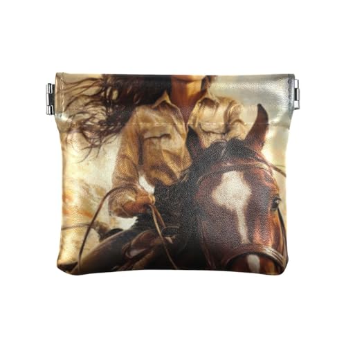 Western Cowgirl Schöne Wild West Fashion Damen PU Leder Münzgeldbörse Tragbarer Kartenhalter für Männer Frauen Reisen Bolsas Para Monedas de Western Cowgirl Schöne Wild West Fashion Damen PU Leder Münzgeldbörse Tragbarer Kartenhalter für Männer Frauen Reisen Bolsas Para Monedas de von SyXIOP