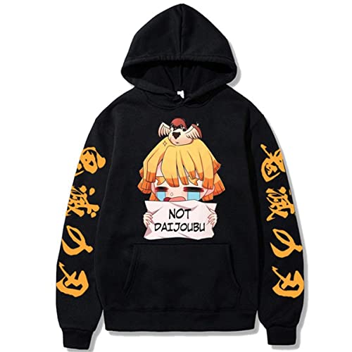 Sybnwnwm Anime Kleidung Hoodie Mit Kapuze Demon Hoodies Pullover Anime Merch Kapuzenpullover Cosplay Sybnwnwm Anime Kleidung Hoodie Mit Kapuze Demon Hoodies Pullover Anime Merch Kapuzenpullover Cosplay von Sybnwnwm