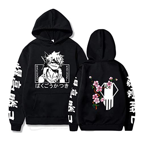 Sybnwnwm Anime My Hero Academia Bakugou Katsuki Hoodies Pullover Sweatshirts Kapuzenpullover Sybnwnwm Anime My Hero Academia Bakugou Katsuki Hoodies Pullover Sweatshirts Kapuzenpullover von Sybnwnwm