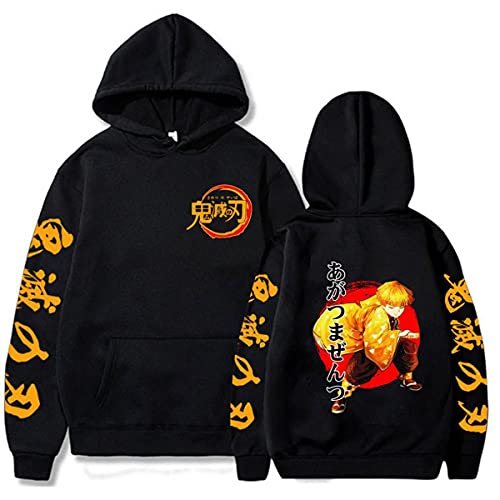 Sybnwnwm Y2K Hoodie Nezuko Zenitsu Cosplay Y2K Hoodies Langarm Pullover Sweatshirt Pulli Sybnwnwm Y2K Hoodie Nezuko Zenitsu Cosplay Y2K Hoodies Langarm Pullover Sweatshirt Pulli von Sybnwnwm