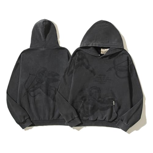 Sybnwnwm Hoodie Herren Oversize Totenkopf Wikinger Anker Bart Print Kapuzen-Sweatshirt Männer Pullover Pulli Sybnwnwm Hoodie Herren Oversize Totenkopf Wikinger Anker Bart Print Kapuzen-Sweatshirt Männer Pullover Pulli von Sybnwnwm
