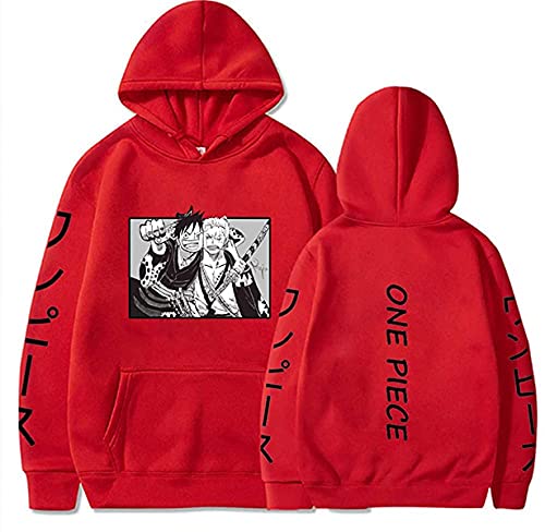 Sybnwnwm One Piece Hoodie Zoro Ruffy Cosplay Pullover Anime Hoodies Langarm Sweatshirt Kapuzenpullover Pulli Sybnwnwm One Piece Hoodie Zoro Ruffy Cosplay Pullover Anime Hoodies Langarm Sweatshirt Kapuzenpullover Pulli von Sybnwnwm