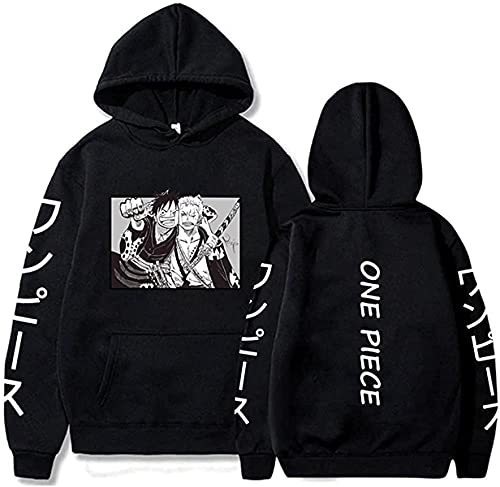 Sybnwnwm One Piece Hoodie Zoro Ruffy Cosplay Pullover Anime Hoodies Langarm Sweatshirt Kapuzenpullover Pulli Sybnwnwm One Piece Hoodie Zoro Ruffy Cosplay Pullover Anime Hoodies Langarm Sweatshirt Kapuzenpullover Pulli von Sybnwnwm