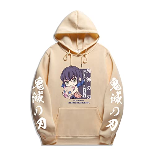 Sybnwnwm Y2K Anime Hoodie Nezuko Inosuke Zenitsu Cosplay Pullover Mit Kapuze Sweatshirt Tops Streetwear Sybnwnwm Y2K Anime Hoodie Nezuko Inosuke Zenitsu Cosplay Pullover Mit Kapuze Sweatshirt Tops Streetwear von Sybnwnwm
