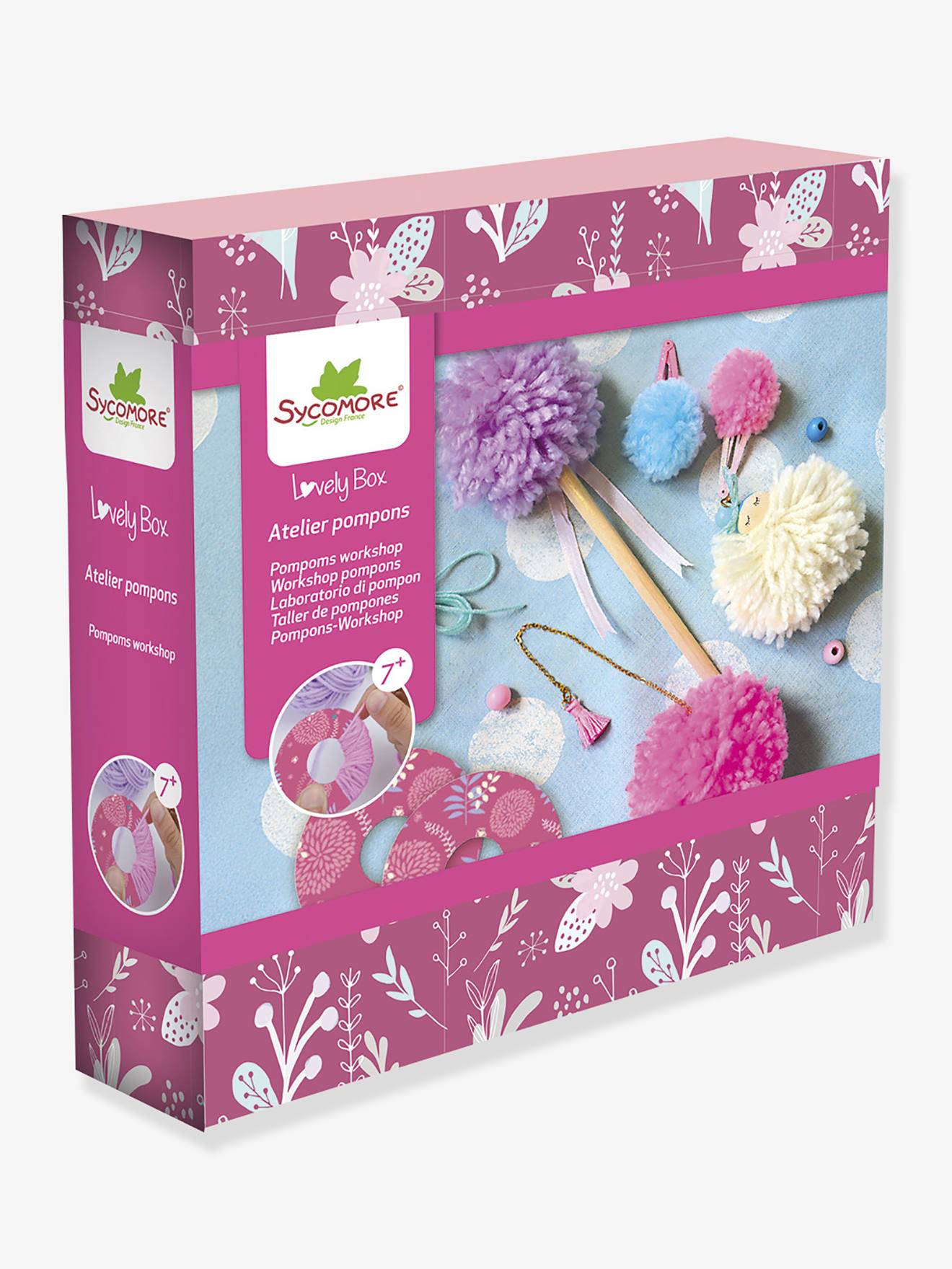 Kreativset Pompons-Workshop für Kinder Sycomore von Sycomore