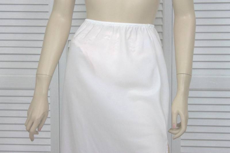 Vintage, Weiß, Halb Slip Größe Medium Nicht Klammern Acetat von SydneysVintage