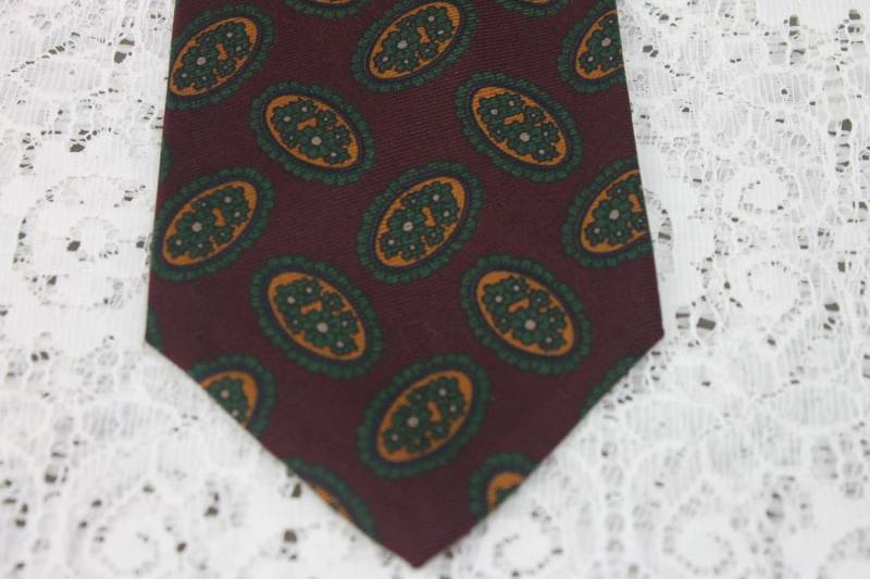 Vintage Nordstrom Krawatte Seide Handgenäht England von SydneysVintage