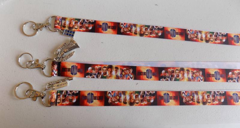 Dr. Who Lanyard | Orange Hintergrund Mit Wahl Des Charms Dr. Who Lanyard | Orange Hintergrund Mit Wahl Des Charms von SydneysplaceCreation