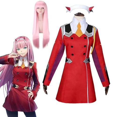 Anime Kitagawa Marin Cosplay Kostüm Perücke Mein Kleid Up Liebling In Liebe mit Puppen Aldult Frau Halloween Anzug Kopfschmuck Halskette (Set perücke,S) von Syedeliso