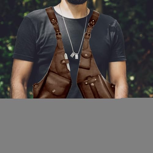 Syengery Anti-Diebstahl-Geschirr aus Leder,Anti-Diebstahl-Geschirr für Herren aus Leder - Mittelalterliche Vintage Sicherheits-Handytasche,Verstellbare Holstertasche für den Außenbereich, von Syengery