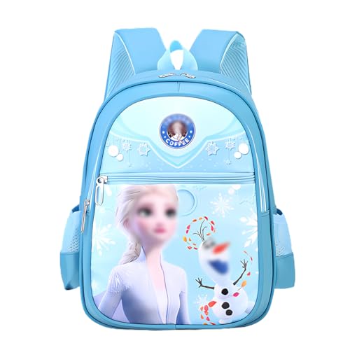 Syijupo Girl Rucksack Girl Rucksack Kindergarten Die Eiskönigin 2 Rucksack Für Mädchen Mit Girl & Passende Mädchen Für Mädchen - Blau von Syijupo