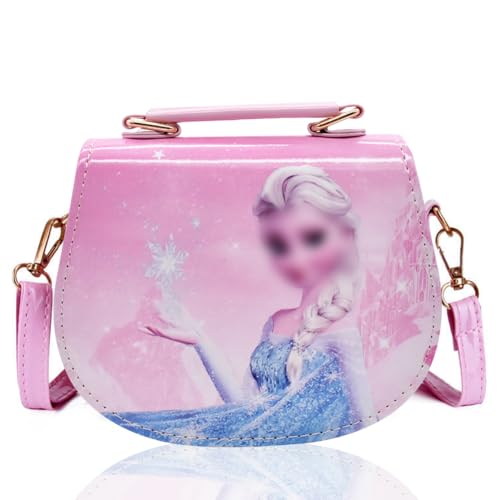 Syijupo Kinderhandtasche, Children's Girls' Shoulder Bag Handbag, Mädchen zum Ausgehen oder Reisen, Children's Bag Messenger, PrincessCrossBody Bag （18 * 15 * 7cm） von Syijupo