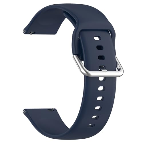 Sylphicryst Armband Kompatibel mit CMF Watch Pro(D395),Schnellspanner Silikon Verstellbare Sportarmbänder Universal für Männer,wasserdichtes schweißfestes Armband,Mitternachtsblau von Sylphicryst