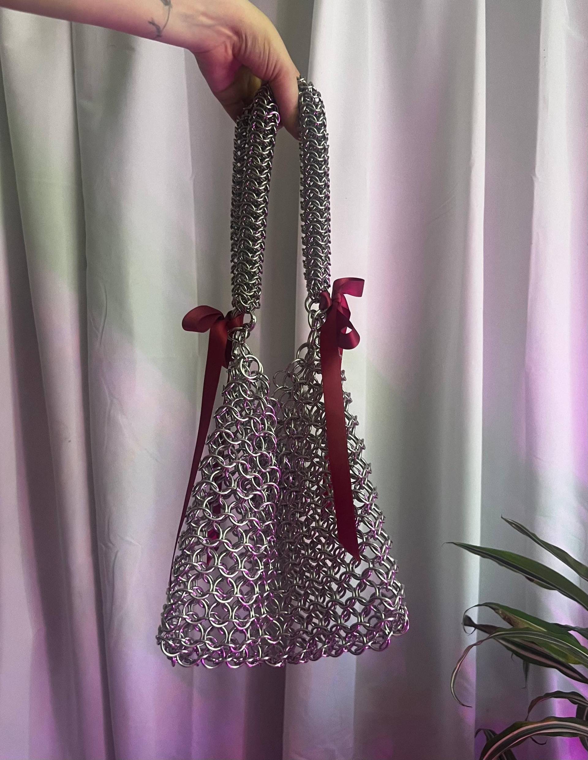 Chainmaille Ribbon Bag Chainmaille Ribbon Bag von SylphieShop
