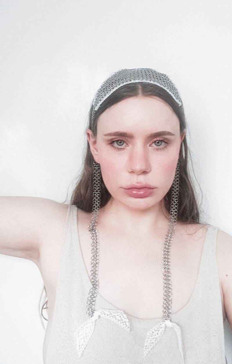 Chainmaille Triangle Headband Number 4 Chainmaille Triangle Headband Number 4 von SylphieShop