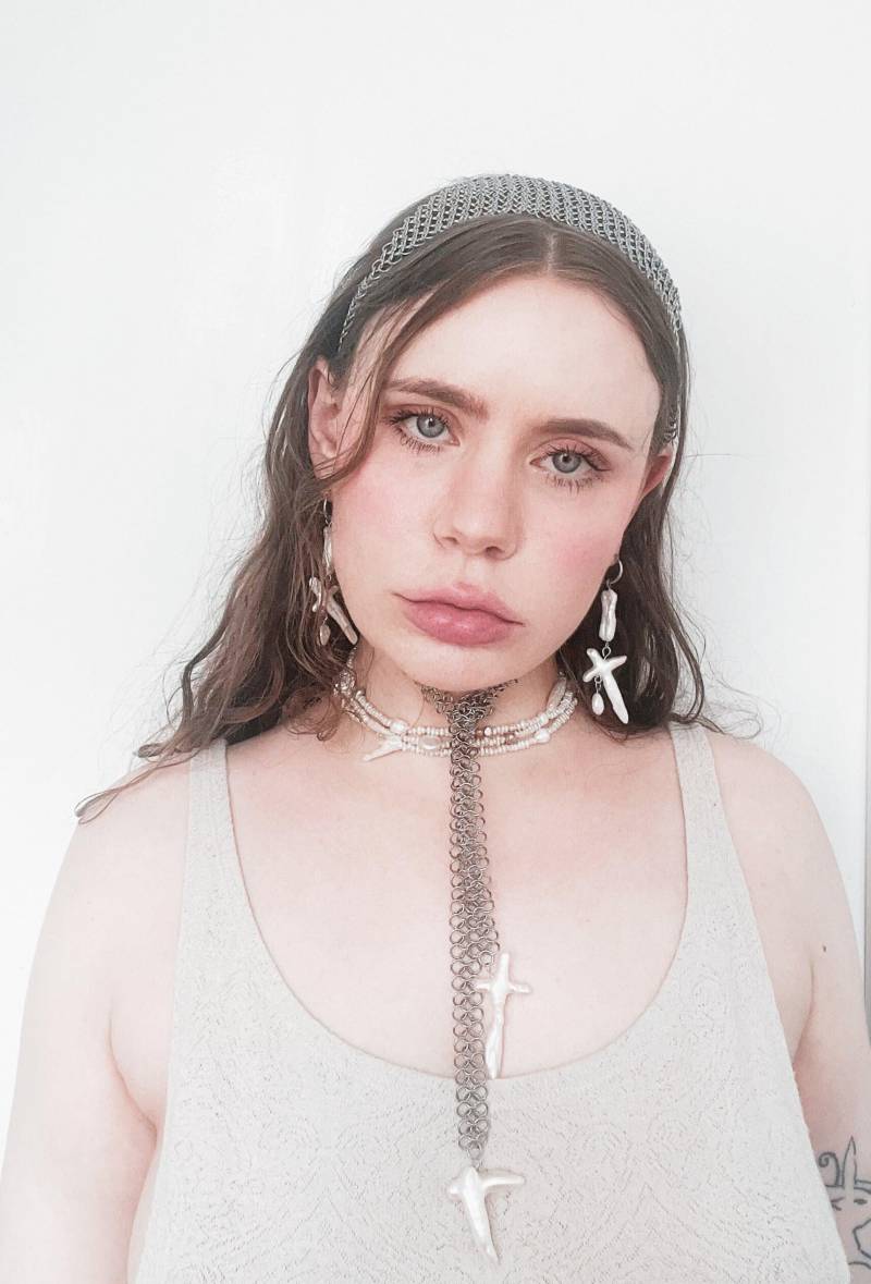 Chainmaille Triangle Headband Chainmaille Triangle Headband von SylphieShop