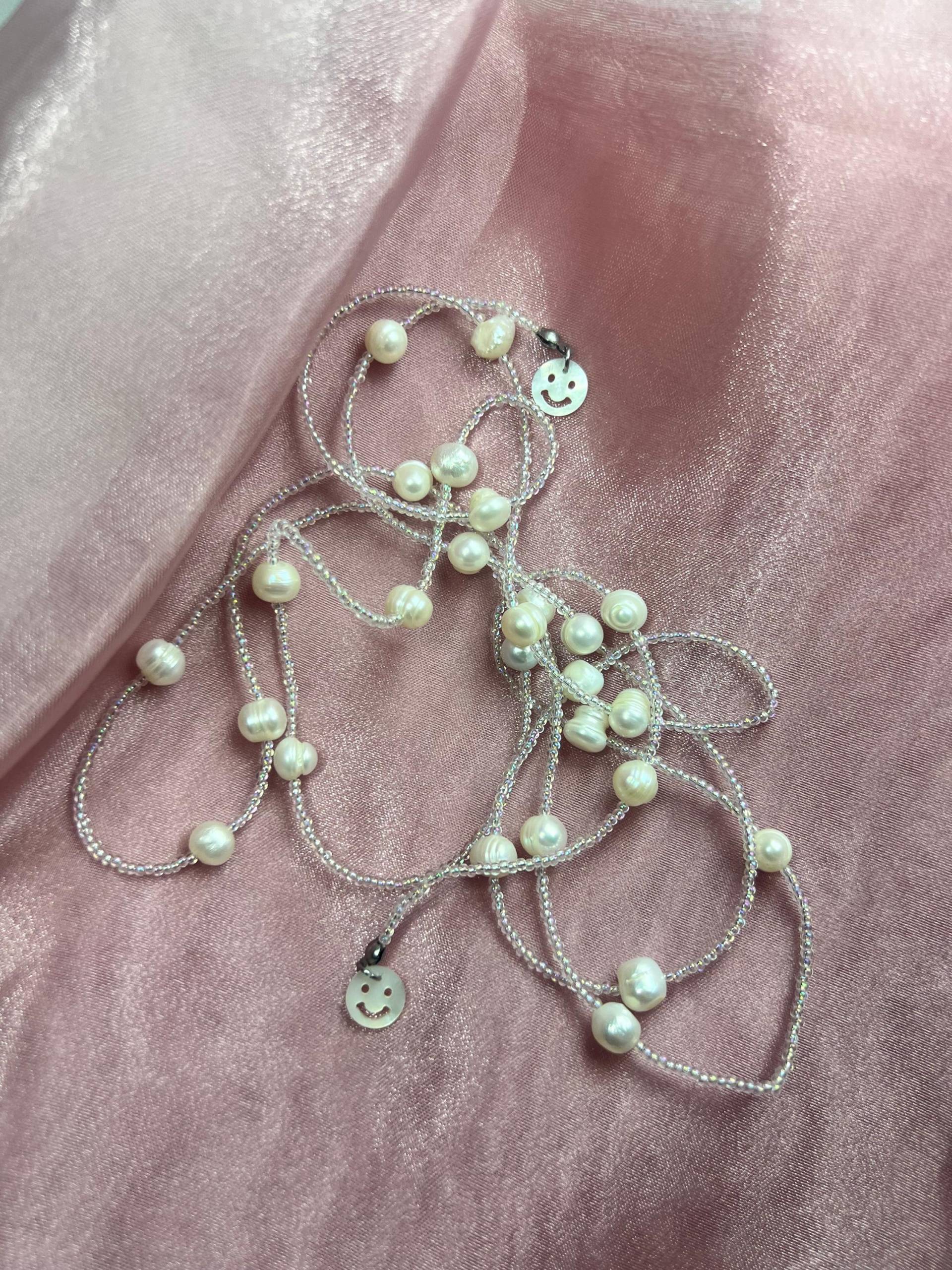 Pearly Wrap Around Necklace Pearly Wrap Around Necklace von SylphieShop