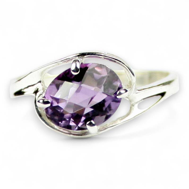 Amethyst, 925 Sterling Silber Ring, Sr186 von SylvaRocks2