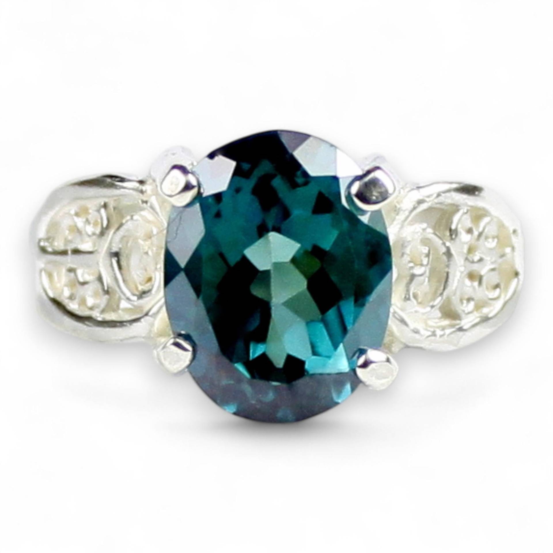 Paraiba Topas, 925 Sterling Silber Damenring, Sr369 Paraiba Topas, 925 Sterling Silber Damenring, Sr369 von SylvaRocks2