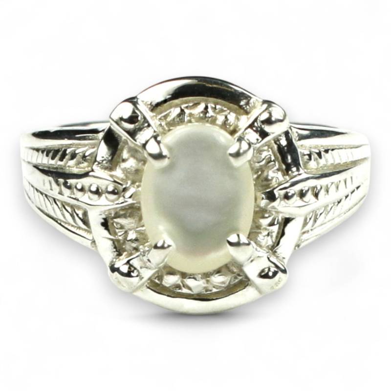 Perlmutt, Sterling Silber Ring, Sr284 von SylvaRocks2