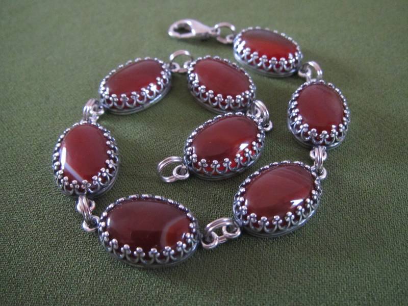 Armband "Achat" von SylviasSchmuckwelt