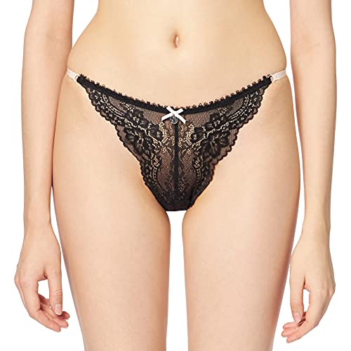 Sylvie Flirty Lingerie Damen String Albina ,Schwarz , 36/S von Sylvie Flirty Lingerie