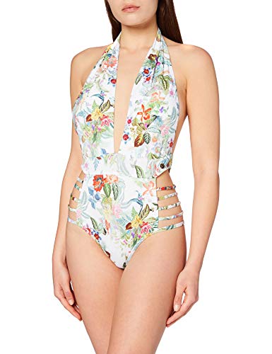 Sylvie Flirty Swimwear Damen Monokini Britta, Mehrfarbig (Flower Print 8888), 40B von Sylvie Flirty Swimwear