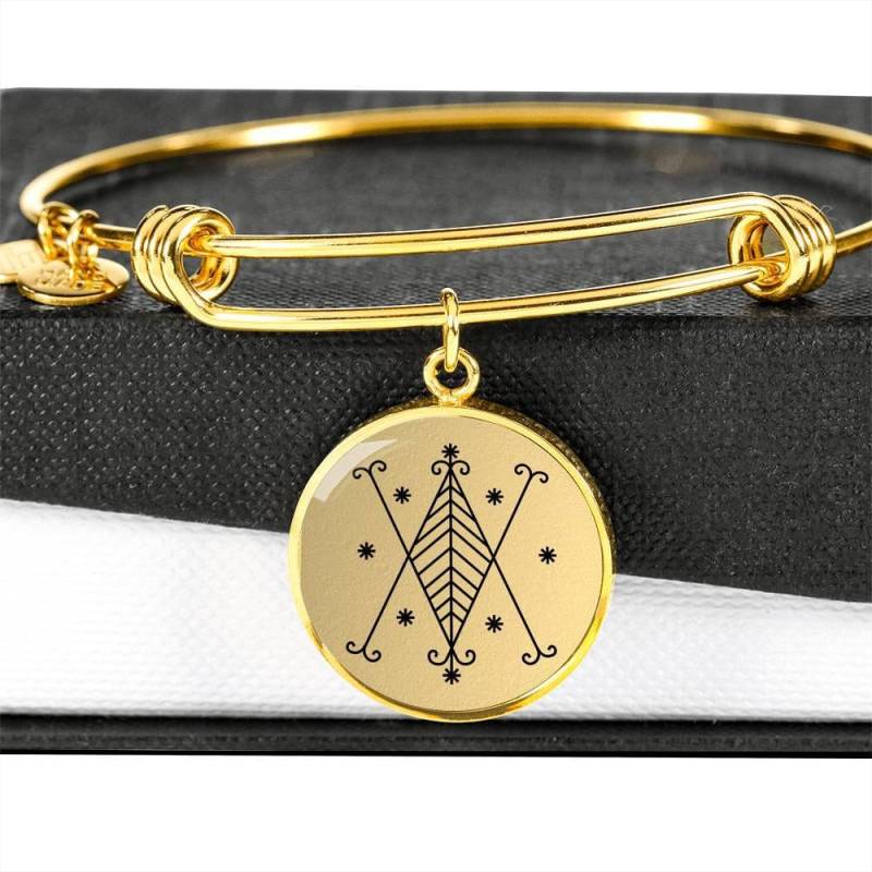 Ayizan Velekete Voodoo Veve Armband Schmuck Witchy Anhänger Amulett Talisman Charm von SymbolicPresent