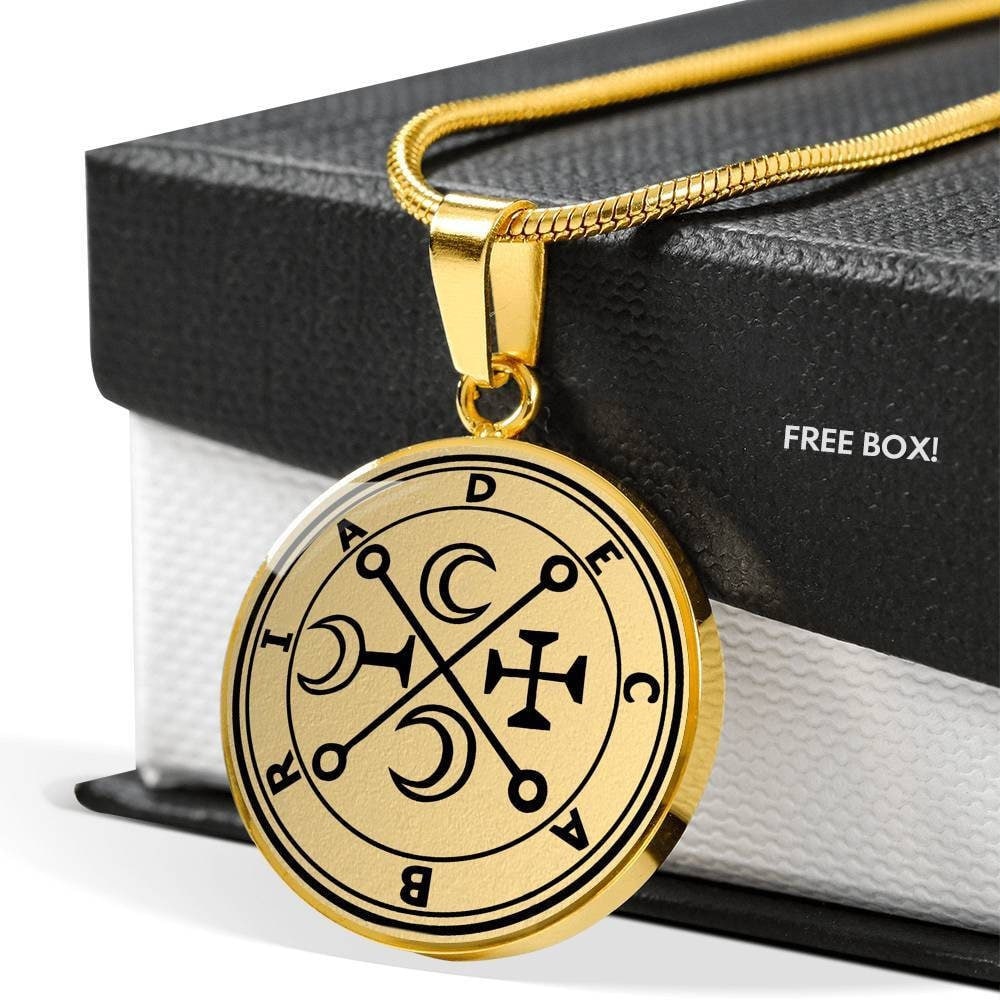 Decarabia Sigil Halskette Dämon Seal Schmuck Goetia Amulett Talisman Anhänger von SymbolicPresent