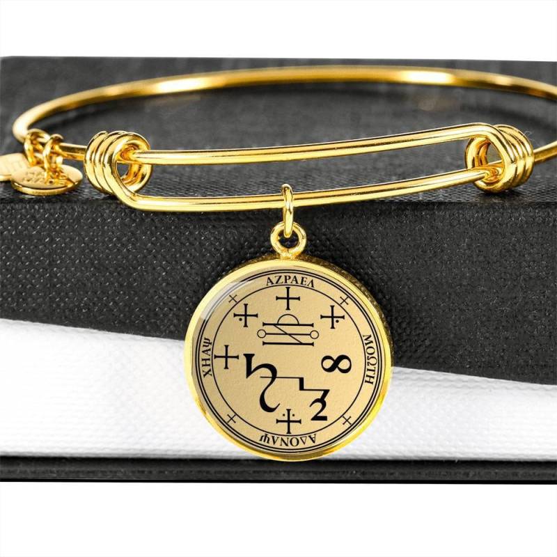 Erzengel Azrael Siegel Amulett Armband Talisman Schmuck Anhänger von SymbolicPresent