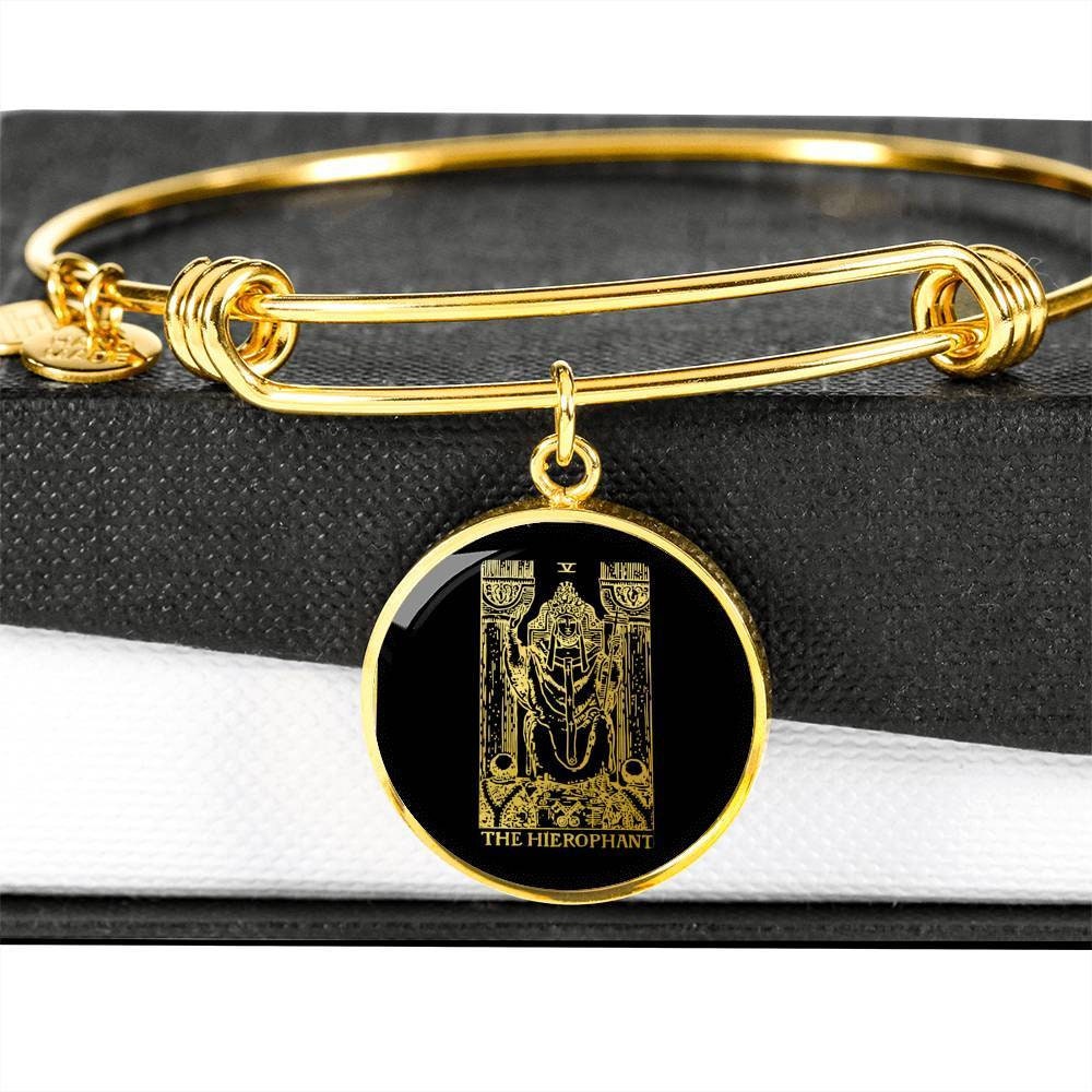 Tarot Armband Schmuck Hierophant Karte Hexe Geschenk von SymbolicPresent