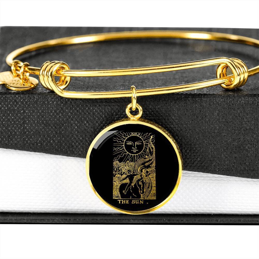 Tarot Die Sonne Karte Armband Schmuck Hexe Geschenk von SymbolicPresent